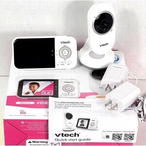 VTech Video Baby Monitor VM3254 2.8" Screen Camera  2-Way Talk  Tested